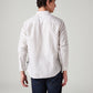 Men's Striped Slim Fit Shirt - Back View