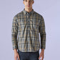 Men's Checkered Slim Fit Redloop Shirt - 0adb50bd-b983-4e01-b65d-3a742e8c58b8 View