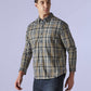 Men's Checkered Slim Fit Redloop Shirt - e85ea077-75fd-4a75-a454-7c336d162f52 View