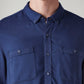 Men's Solid Slim Fit Shirt - 20 View