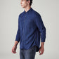 Men's Solid Slim Fit Shirt - Side View
