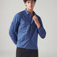 Men's Solid Slim Fit Linen Shirt - Styleshot View