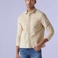 Men's Redloop Solid Slim Fit Corduroy Shirt - df14be28-20cd-46a0-9d69-869eb358c3f4 View