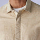 Men's Redloop Solid Slim Fit Corduroy Shirt - b8283cb4-c5cb-4aac-8584-c5e4f4cc484b View