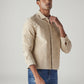 Men's Redloop Solid Slim Fit Corduroy Shirt - Side View