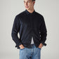 Men's Solid Slim Fit Corduroy Redloop Shirt - Styleshot View