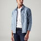 Men's Solid Relaxed Fit Jacket - Styleshot View
