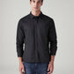Men's Solid Slim Fit Shirt - Front View