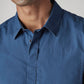 Men's Solid Slim Fit Redloop Poplin Shirt - 20 View