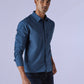 Men's Solid Slim Fit Redloop Poplin Shirt - f3186c4f-ad24-4d17-ae9e-8a83a514b50c View