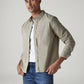 Men's Redloop Solid Slim Fit Poplin Shirt - Logo View