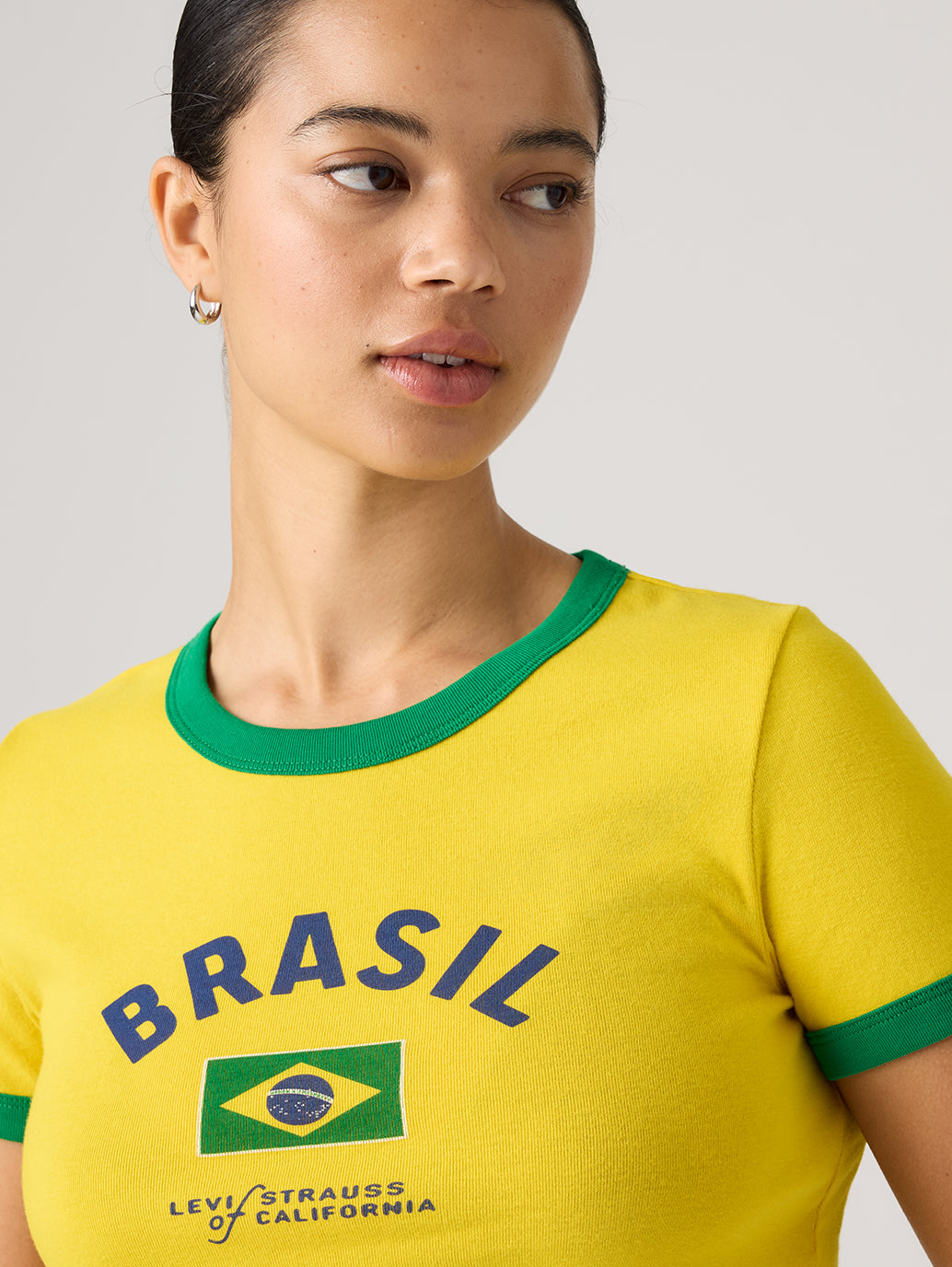 Levi's® Brazil Women's Ringer Tee - detail View
