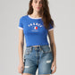 Levi's® France Women's Ringer Tee - Front View