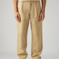 Men's 568 Khaki Loose Fit Mid Rise Chinos - Front View