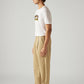 Men's 568 Khaki Loose Fit Mid Rise Chinos - Side View