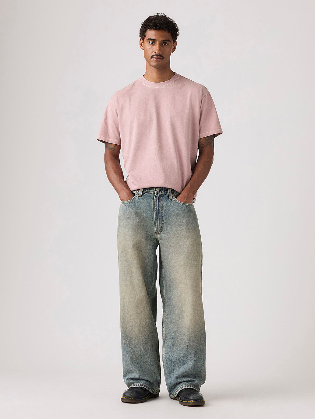 Men's Extra Baggy Jeans - Front View