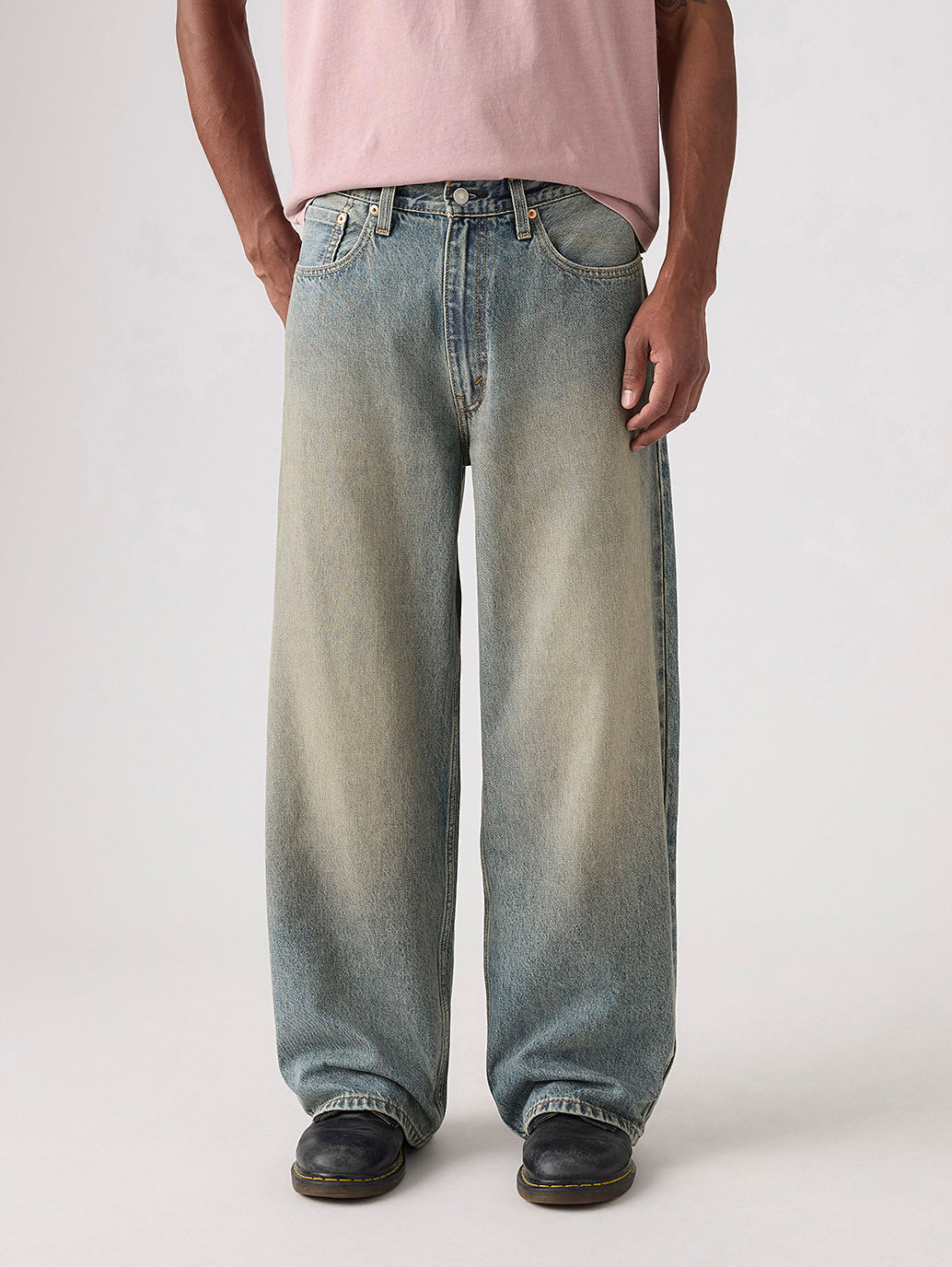 Men's Extra Baggy Jeans - Front View