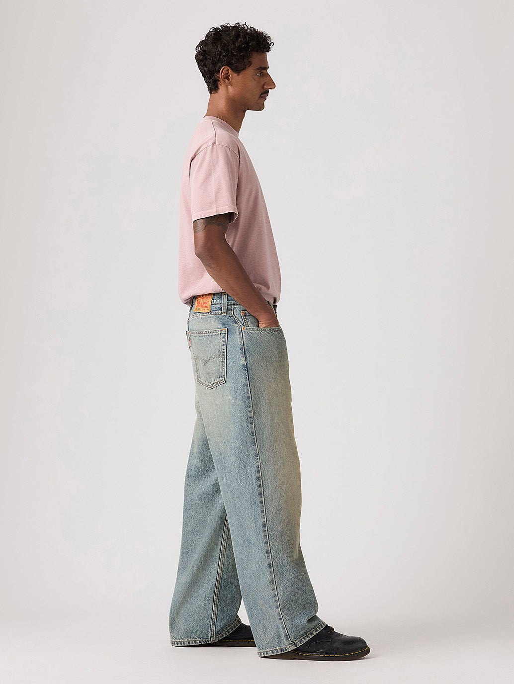 Men's Extra Baggy Jeans - Side View