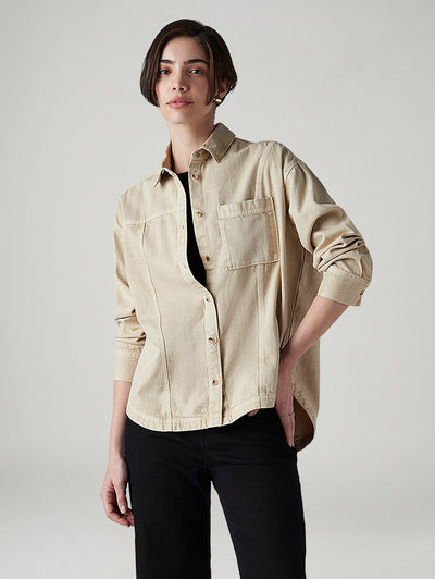 Women's Solid Regular Fit Shirt