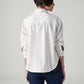 Women's Solid Regular Fit Shirt - Back View