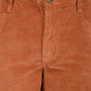 Women's Brown Loose Fit High Rise Trousers - detail View