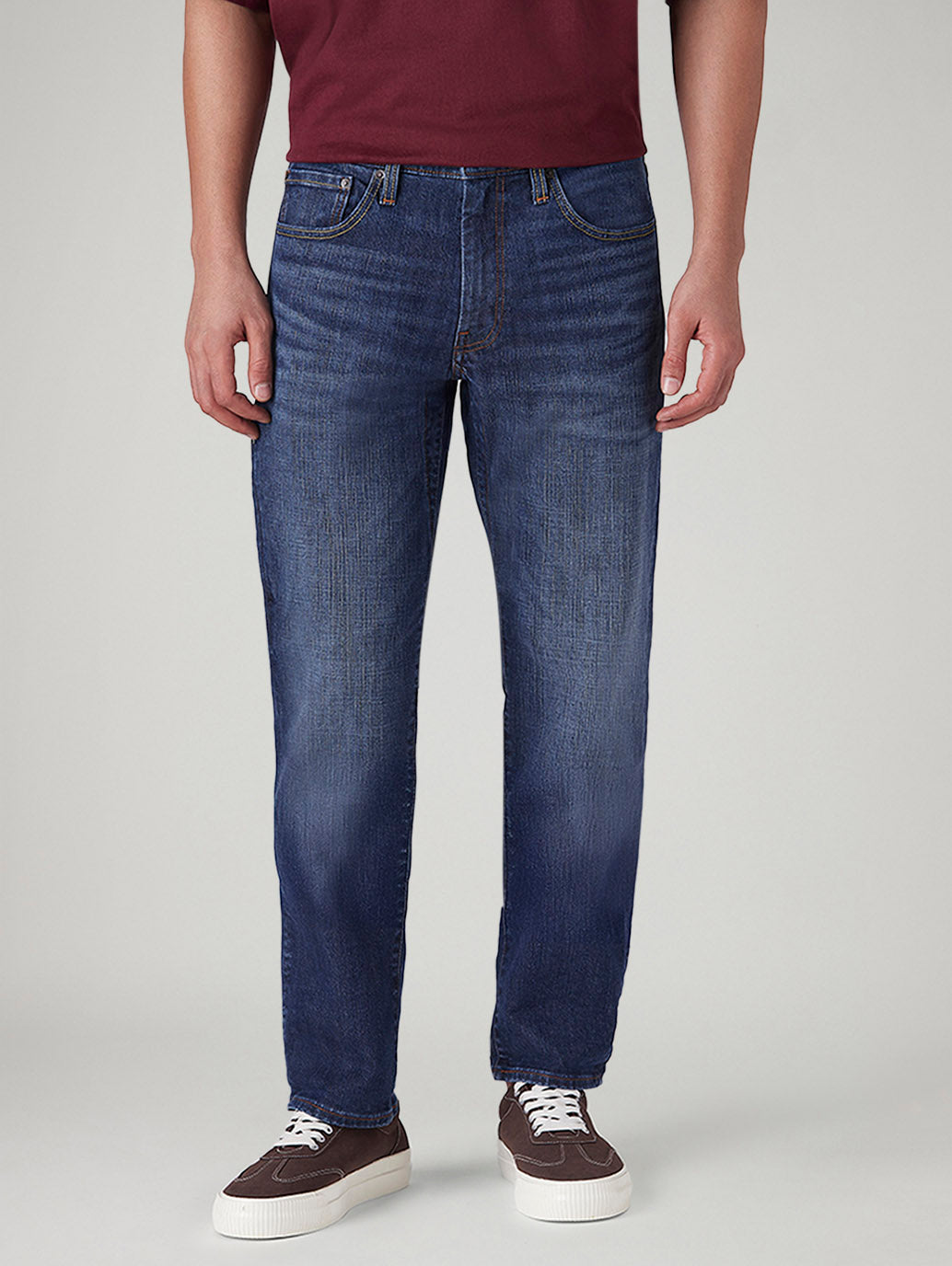 Men's 541 Blue Athletic Tapered Fit Mid Rise Commuter Jeans - 20 View