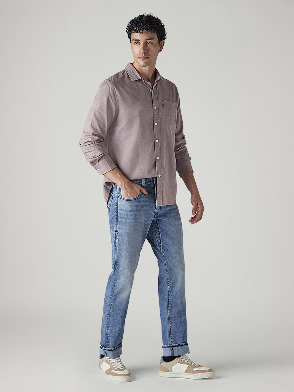 Men's 541 Light Blue Athletic Tapered Fit Mid Rise Commuter Jeans - b58aa9ff-2b08-46e1-bc29-5de75132f5e3 View