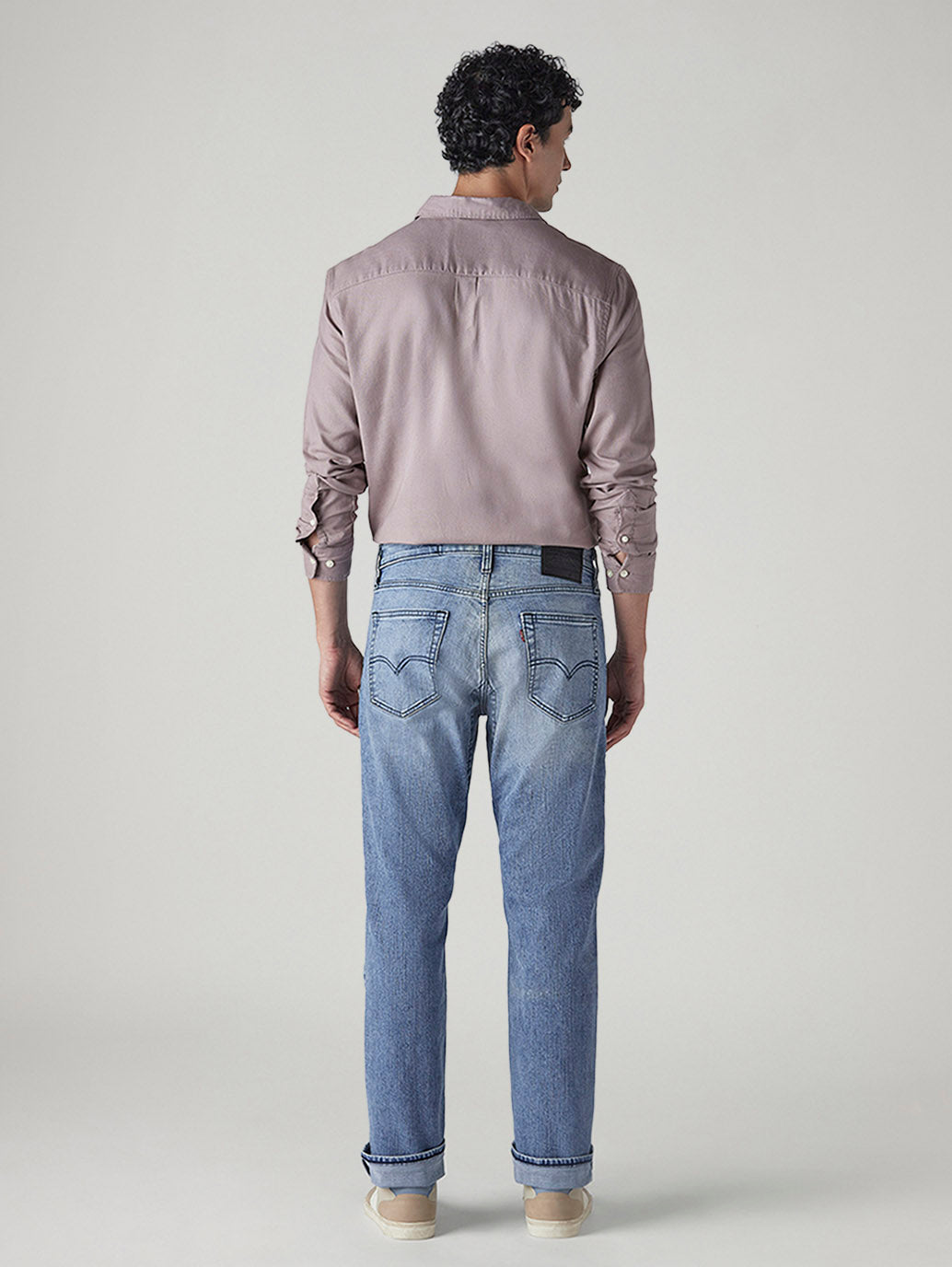 Men's 541 Light Blue Athletic Tapered Fit Mid Rise Commuter Jeans - 8190ed84-93d1-4ce2-bbb7-aa9d2696dd83 View