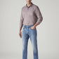 Men's 541 Light Blue Athletic Tapered Fit Mid Rise Commuter Jeans - Side View