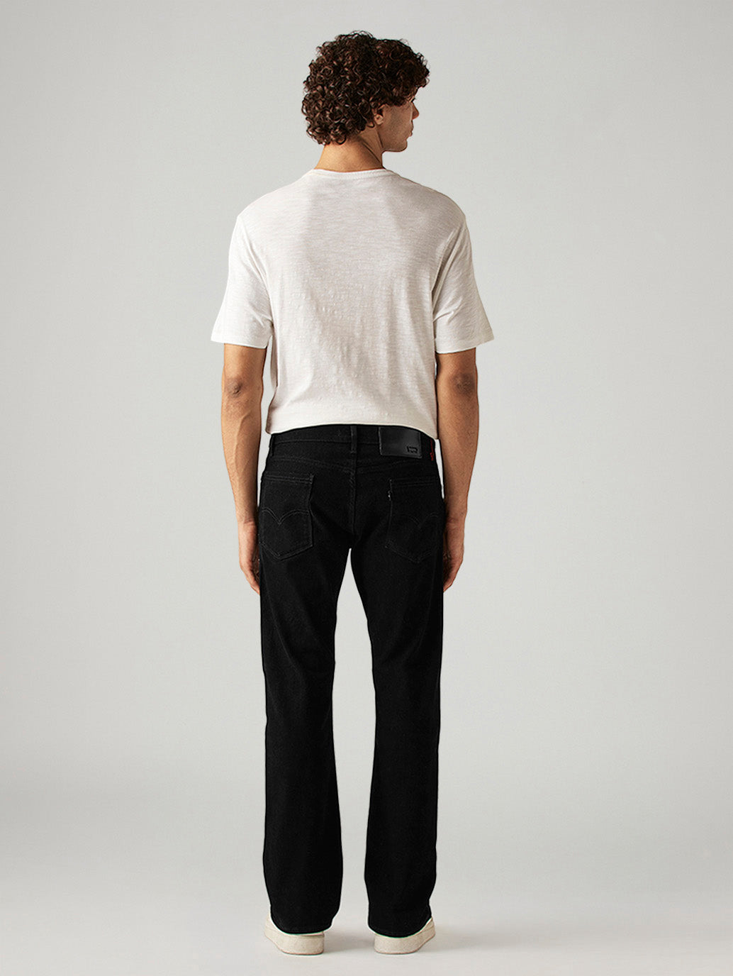 Men's 517 Black Bootcut Fit Mid Rise Redloop Jeans – Levis India Store
