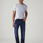 Men's 511 Dark Blue Slim Fit Mid Rise Redloop Jeans - Styleshot View