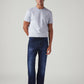 Men's 511 Dark Blue Slim Fit Mid Rise Redloop Jeans - Front View