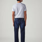 Men's 511 Dark Blue Slim Fit Mid Rise Redloop Jeans - Back View