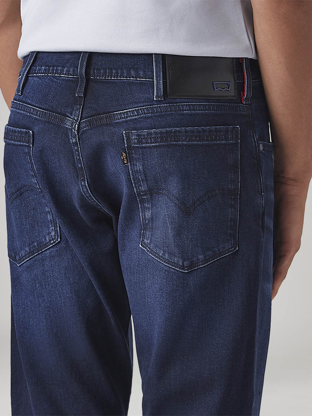 Men's 517 Dark Blue Bootcut Fit Mid Rise Redloop Jeans - 20 View