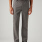 Men's Grey Relaxed Fit Mid Rise Tech Pant - Front View