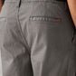 Men's Grey Relaxed Fit Mid Rise Tech Pant - Detail View