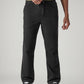 Men's Black Authentic Relaxed Fit Mid Rise Tech Pant - Front View