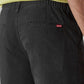 Men's Black Authentic Relaxed Fit Mid Rise Tech Pant - Detail View