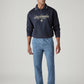 Men's Blue Authentic Relaxed Fit Mid Rise Tech Pant - 20 View