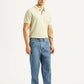 Men's 568 Blue Baggy Fit Mid Rise Jeans - Front View