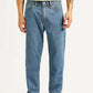 Men's 568 Blue Baggy Fit Mid Rise Jeans - Front View