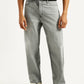 Men's 578 Light Grey Loose Fit Mid Rise Jeans - Front View