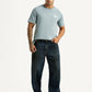 Men's 578 Dark Blue Baggy Fit Mid Rise Jeans - Styleshot View