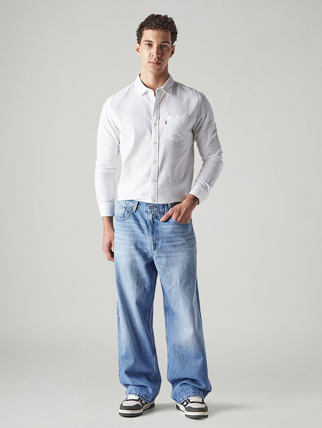 Men's Indigo Extra Baggy Fit Mid Rise Jeans – Levis India Store