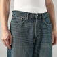 Men's Blue Extra Baggy Fit Mid Rise Jeans - 20 View