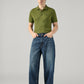 Men's Blue Extra Baggy Fit Mid Rise Jeans - Styleshot View