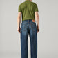 Men's Blue Extra Baggy Fit Mid Rise Jeans - Back View