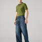 Men's Blue Extra Baggy Fit Mid Rise Jeans - Side View