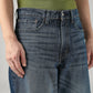 Men's Blue Extra Baggy Fit Mid Rise Jeans - 20 View