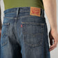 Men's Blue Extra Baggy Fit Mid Rise Jeans - 20 View
